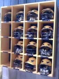 16 Helmet Rack