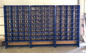 Locker Room Uniform Rack