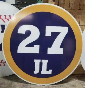 Large Diameter Sign